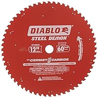 Vista 22 de Diablo Steel Demon Cermet II Hoja de Sierra para Metales y Acero Inoxidable - 6-1/2" de Diámetro, 48 Dientes TCG, Mandril de 5/8", Corte de .061
