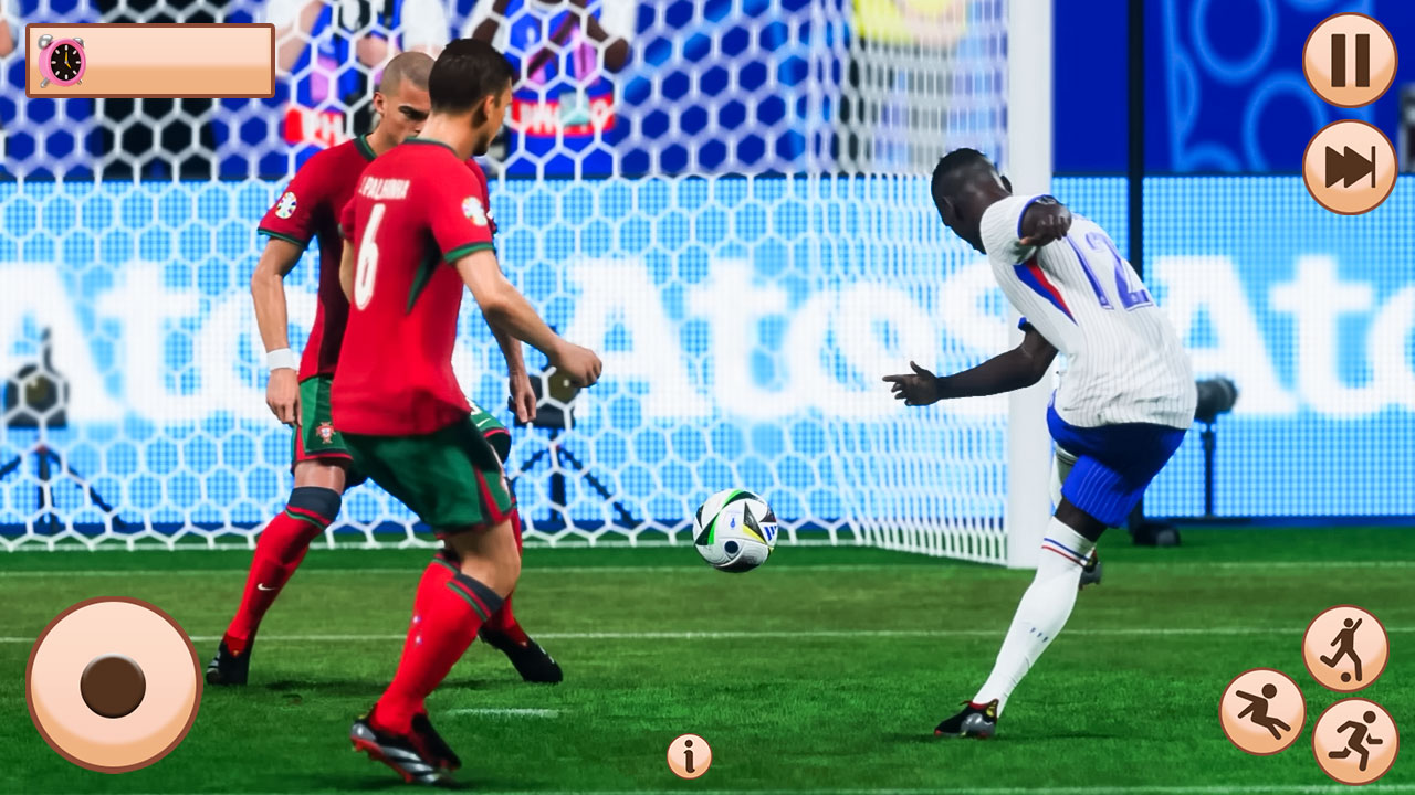 リアルなサッカーの楽しいリーグ ドリーム ワールド カップ ゲーム