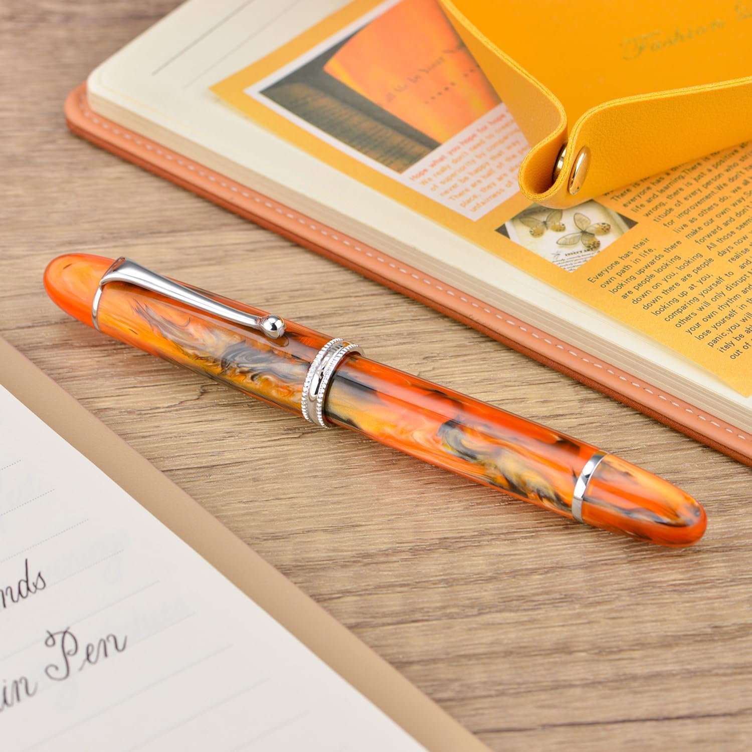 Hand writing with Asvine V800 Fountain Pen