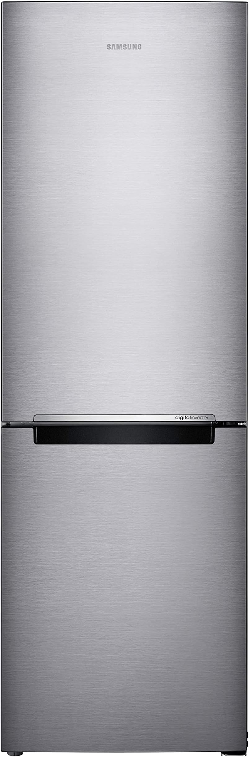 SAMSUNG 11.3 Cu Ft 24" Bottom Freezer Refrigerator, Slim Width for Small Spaces, Even Cooling, LED Lighting, Slide Shelf, RB10FSR4ESR/AA, Fingerprint Resistant Stainless Steel