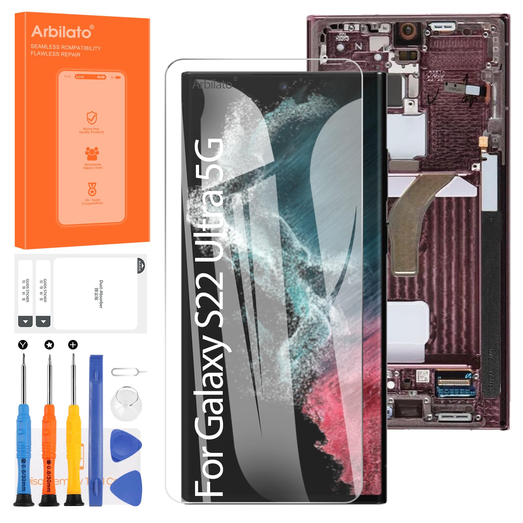 Amazon.com: Original Screen for Samsung Galaxy S22 Ultra Screen