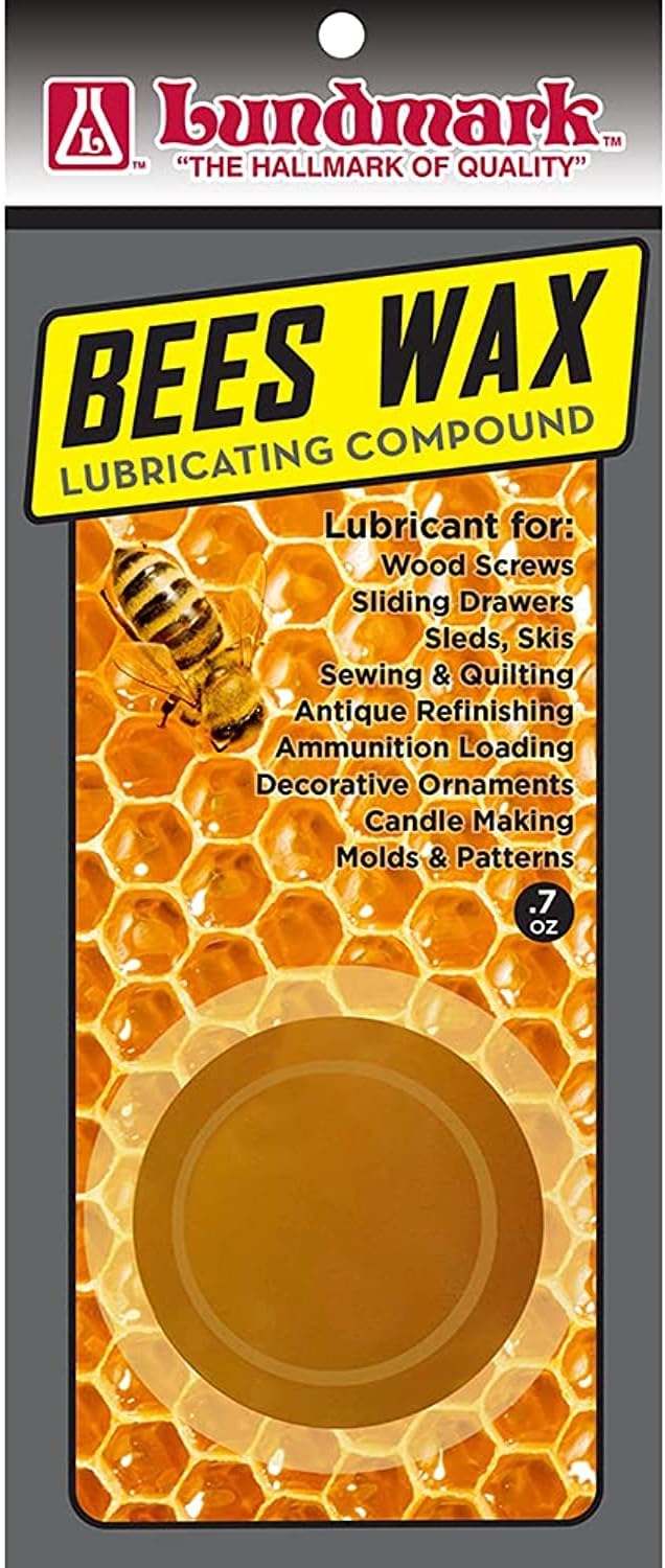lundmark Pure Bee's Wax Lubricating mpound, .7-Ounce, 9105W7-100, Clear (SOL-9105W7-100)