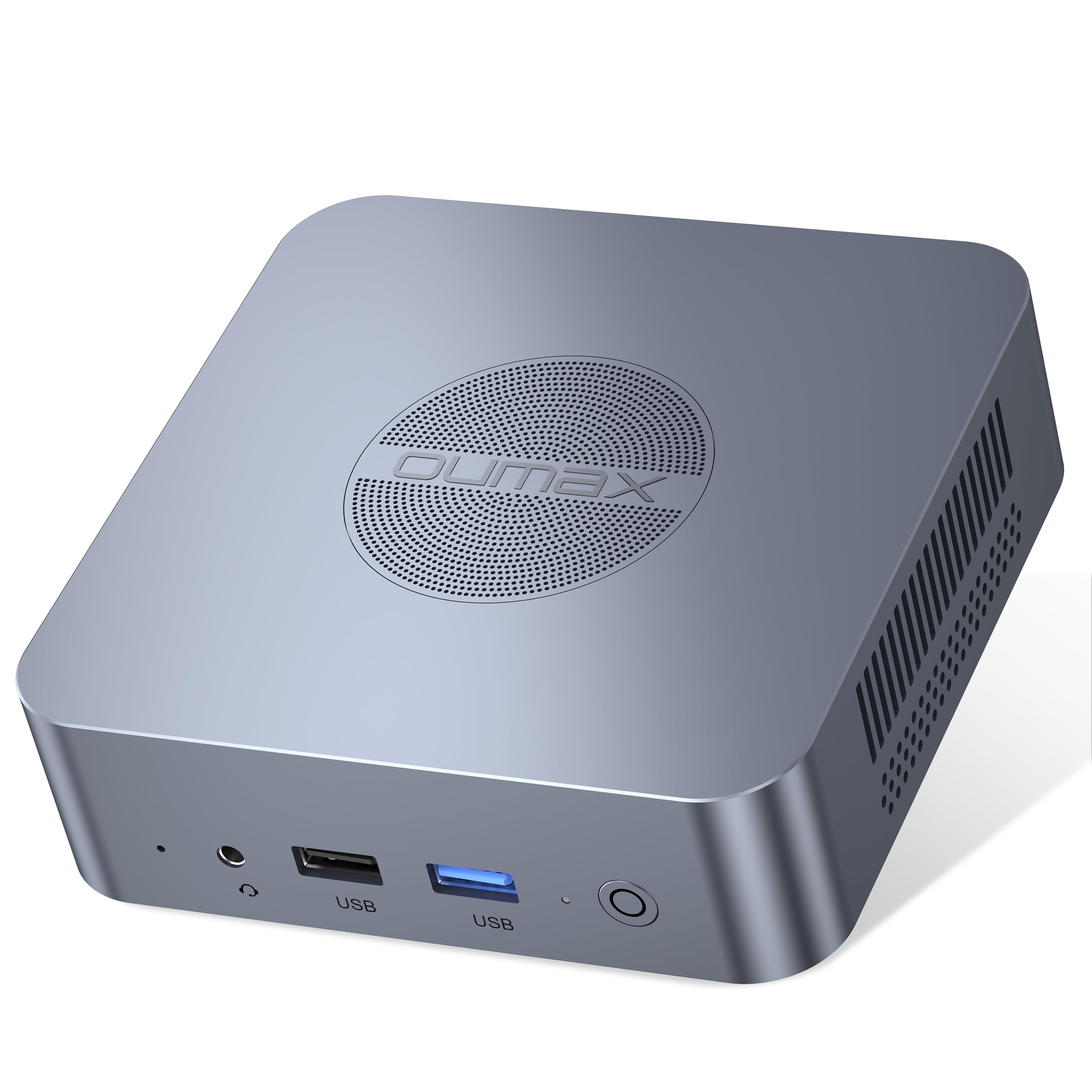 Mini PC with Intel Alder Lake N95, 4 Cores 3.4GHz, 8GB RAM 256GB SSD Mini Computer, Dual HDMI 4K@60Hz/ 1000Mbps LAN/ WiFi5/ USB3.2 Micro PC for Business/Home Desktop Computer
