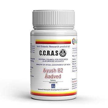 Ayush 82 | Ayurvedic Remedy | Approved By Ministry Of Ayush | Made Of Pure Herbs (1 Month Pack)