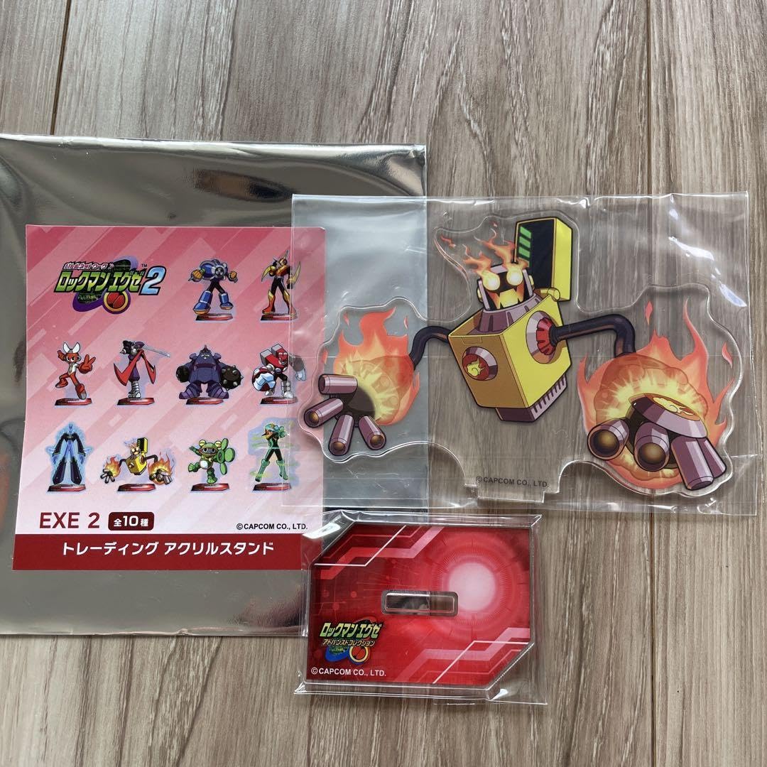 Amazon.co.jp: ロックマンエグゼ ヒートマン アクリルスタンド