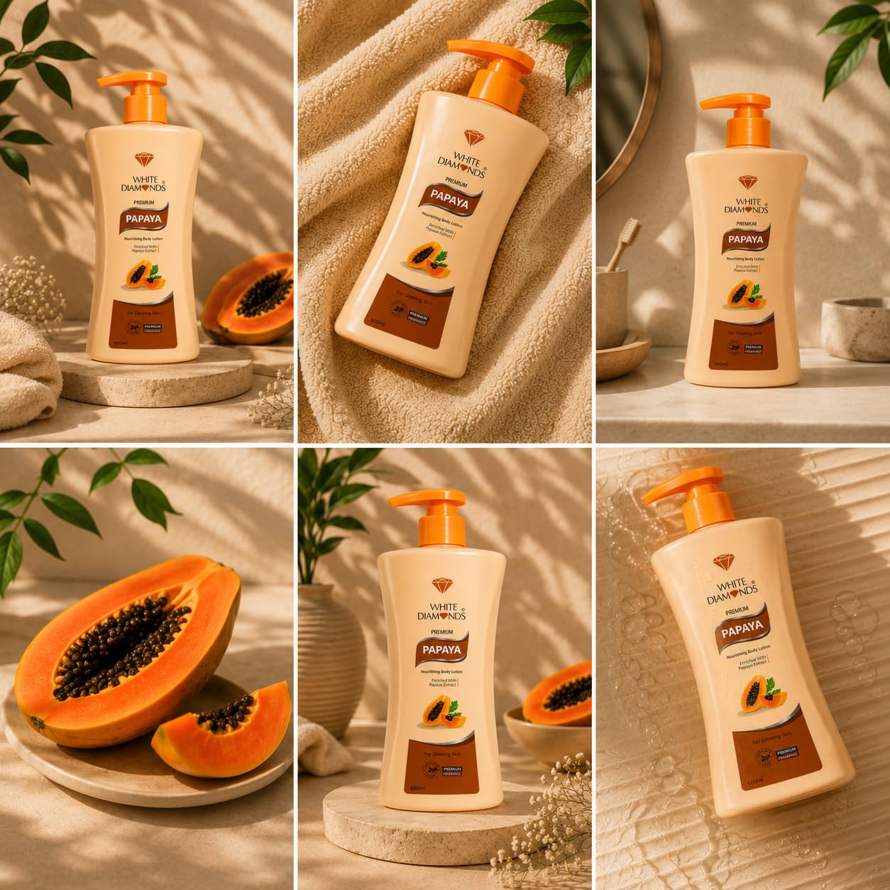 Buy White Diamonds Papaya Body Lotion | Hydrating Body Lotion