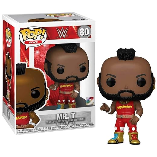 Funko Pop! Wwe: Mr. T Vinyl Figure Multicolour, 3.75 Inches