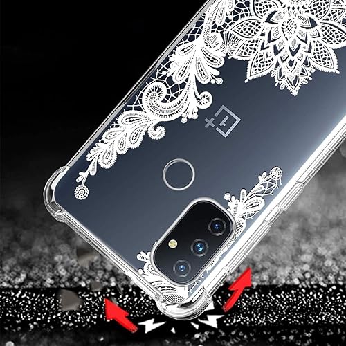Miniatura 4 de Oneplus Nord N100 - Funda protectora para Oneplus Nord N100, absorción de golpes, antiarañazos, de poliuretano termoplástico suave, para Oneplus