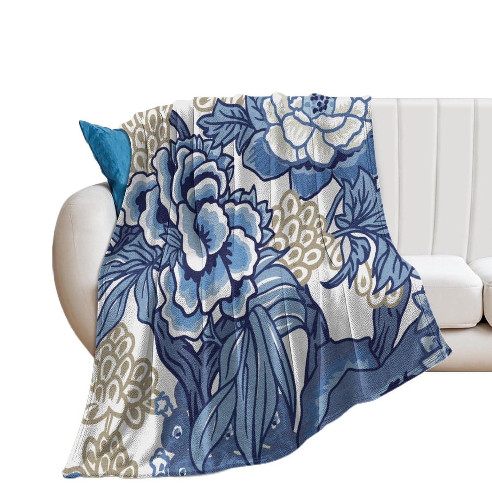 Couverture flanelle douce idée cadeau réconfortante pour lit