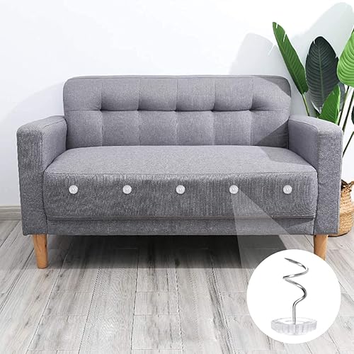 Miniatura 5 de Akstore 20 alfileres de falda de cama con cabezas transparentes para tapicería, fundas y faldas de cama, alfileres de falda de cama (20 unidades)