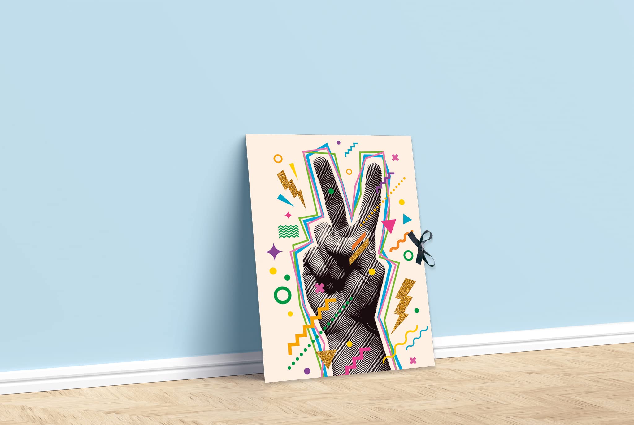 けーた アート商品 Amazon | RNK 45364 ポップアート図面フォルダー 44 x 62 cm DIN A2