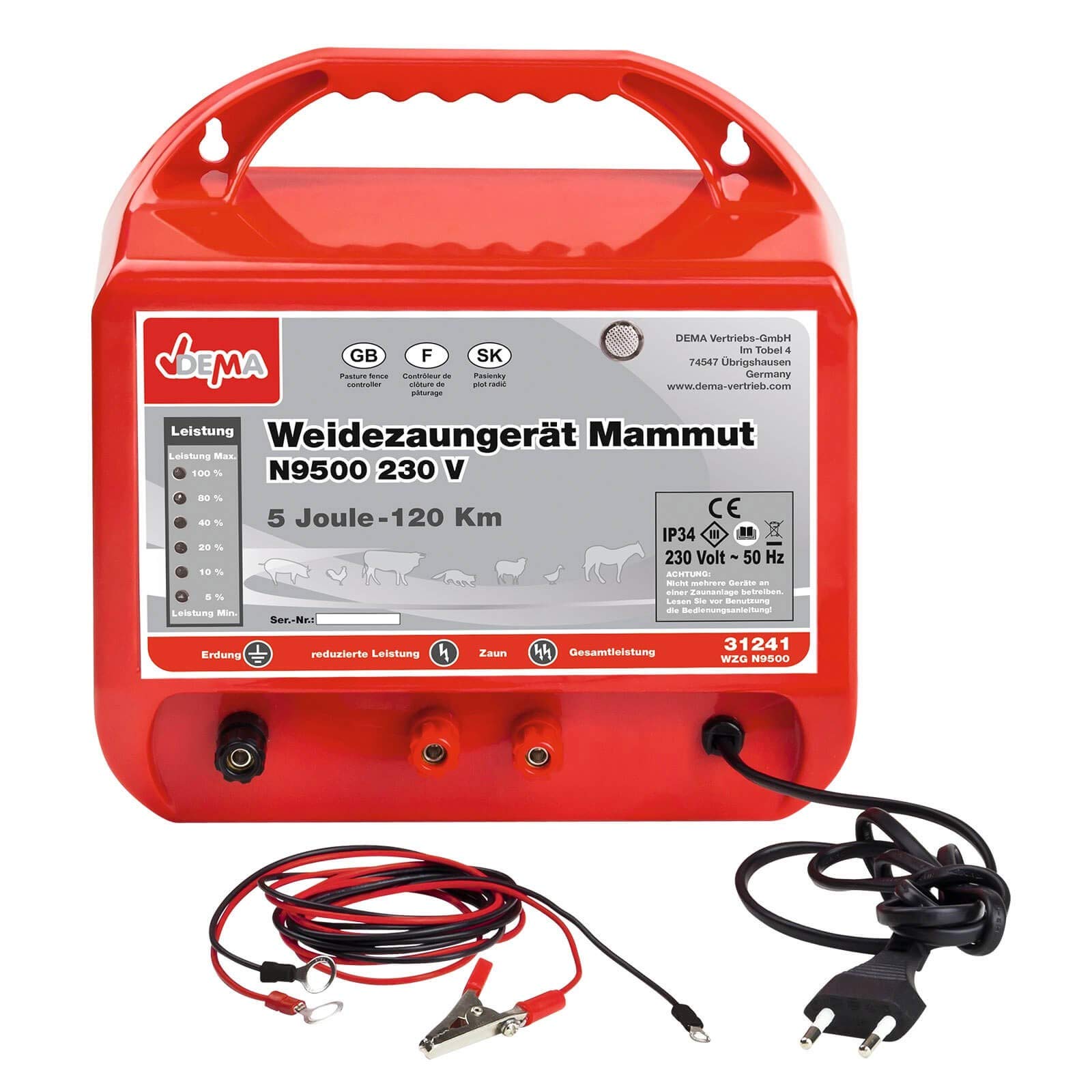 Mammut Weidezaungerät Weidezaungerät 230V