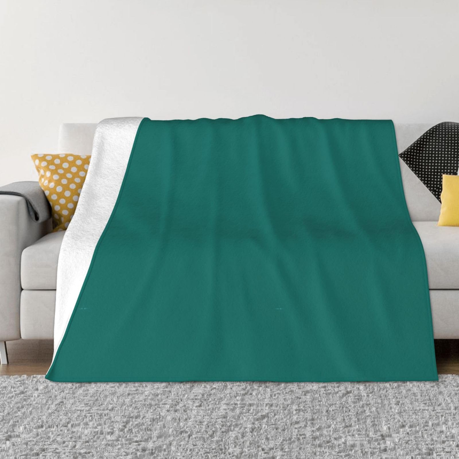 Coperta In Pile Leggera AuHomea 100x127 Cm – Morbida Microfibra, Per Divano, Viaggio, Campeggio, Bambini E Adulti