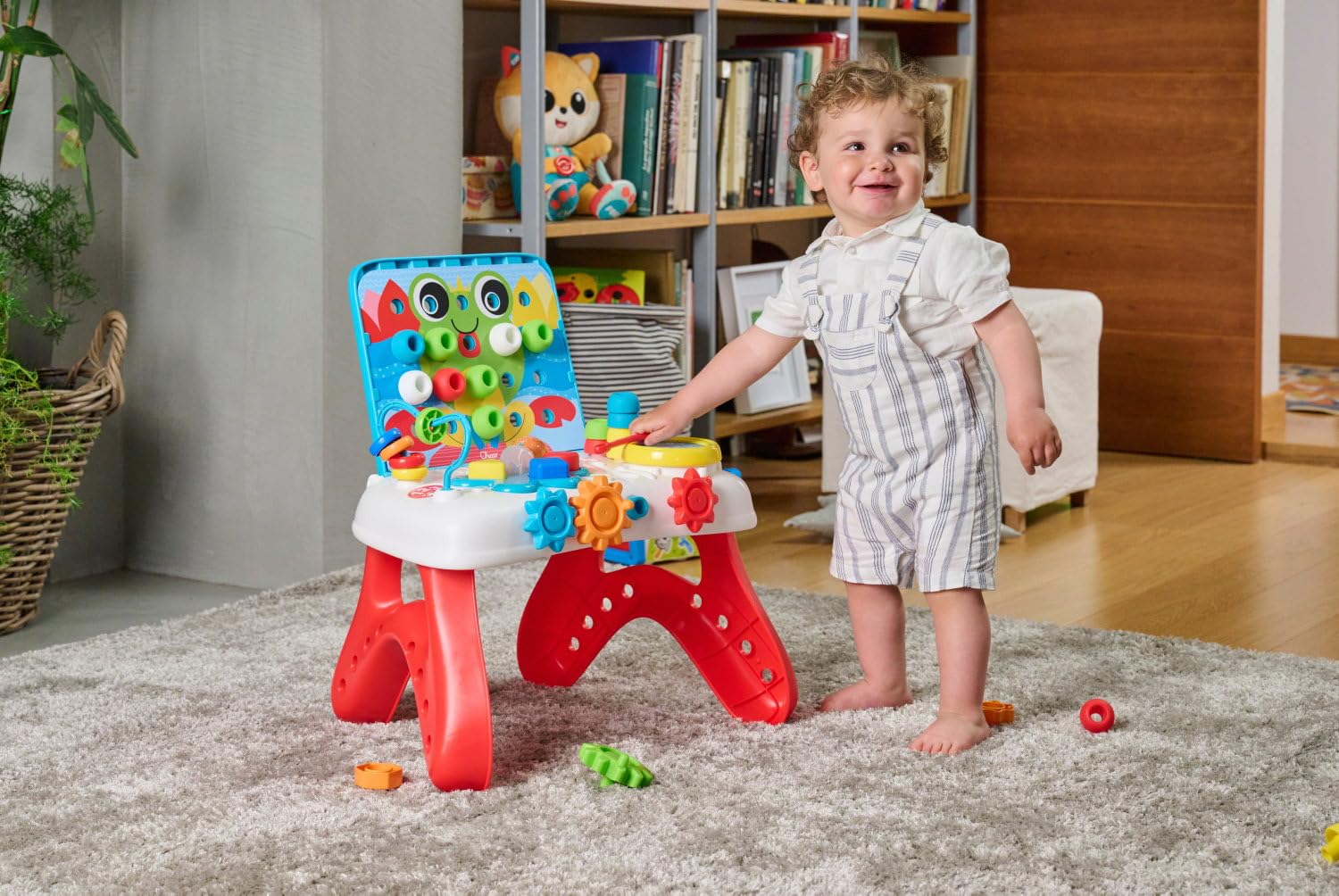 Chicco Gioco Tavolo Art&Craft Banco multiattività bilingue Gioco Educativo attività Elettroniche Tavolo interattivo 10 m- 4 Anni