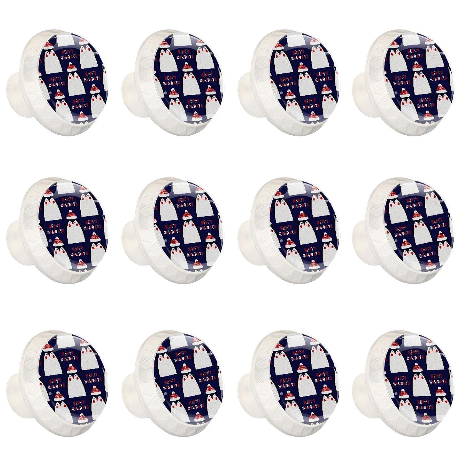 Boutons de placard de cuisine ronds pingouin pour relooker vos meubles