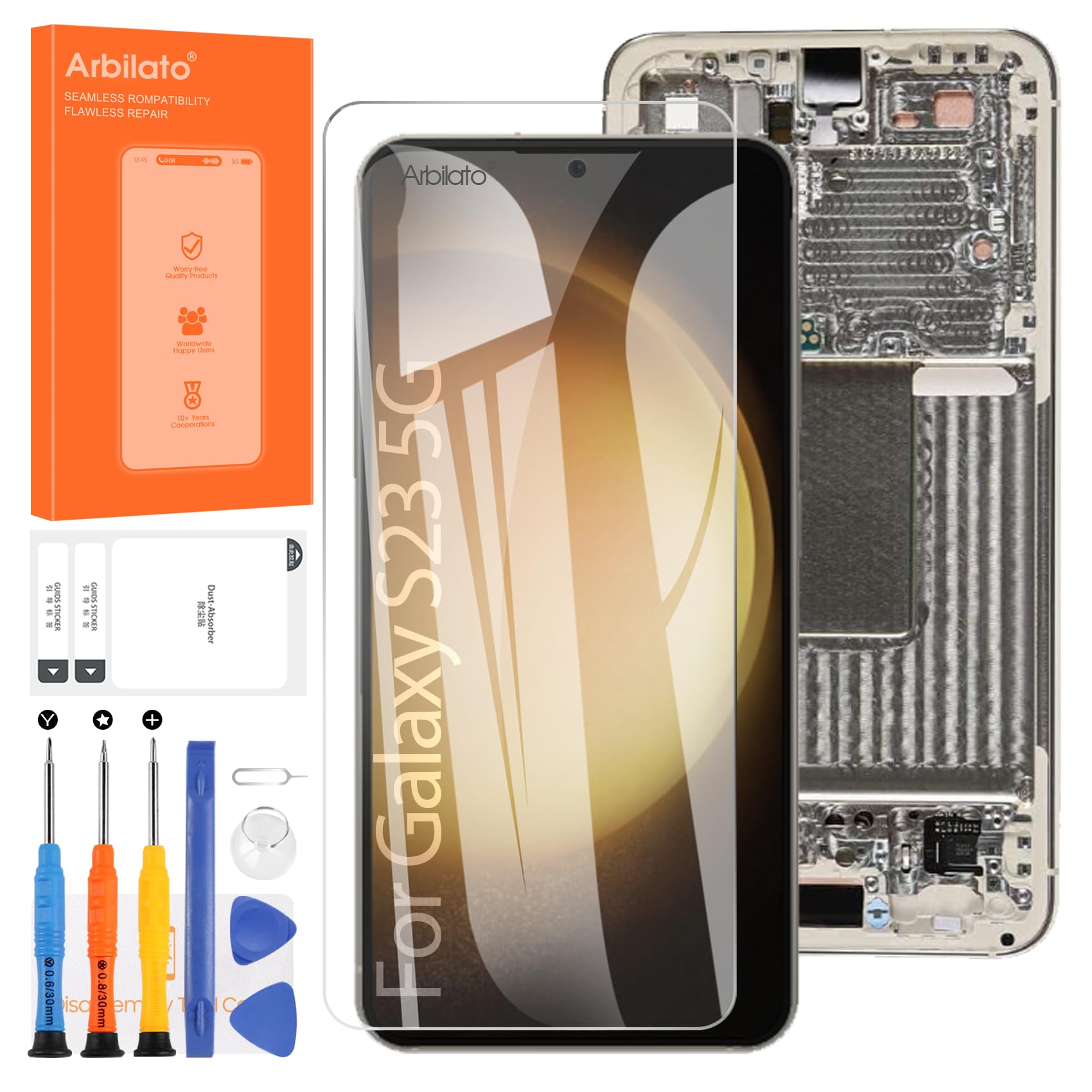 s23　904545 Amazon.com: Pantalla original para Samsung S23 5G Reemplazo de