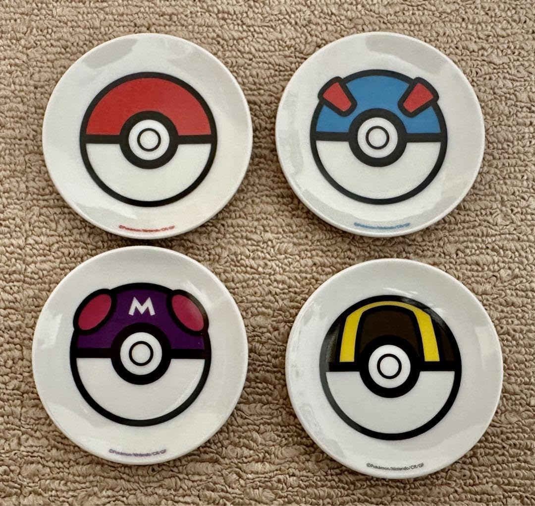 ポケモン× mosaic モンスターボール　豆皿　3枚 Amazon | モンスターボール豆皿セット スカーレットバイオレット
