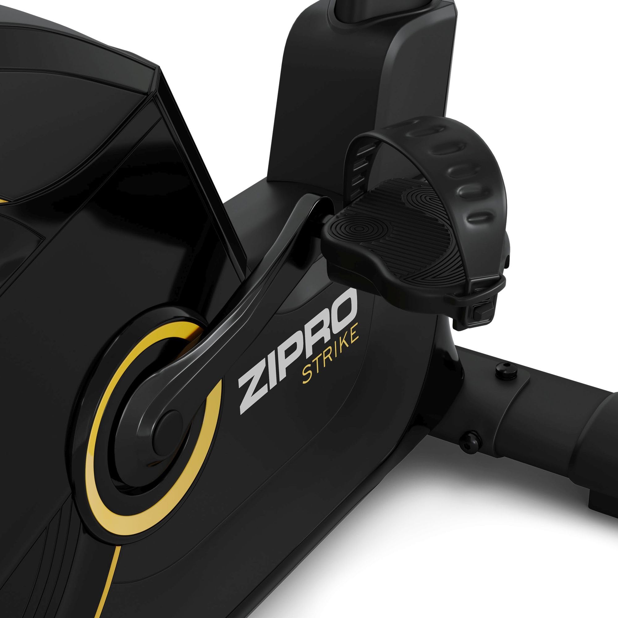 Zipro Rower treningowy Strike Gold, ergometr do fitnessu, magnetyczny trener rowerowy, ergometr do 150 kg, rower do użytku wewnętrznego, rower treningowy do domu, ergometr rowerowy, przewodowy