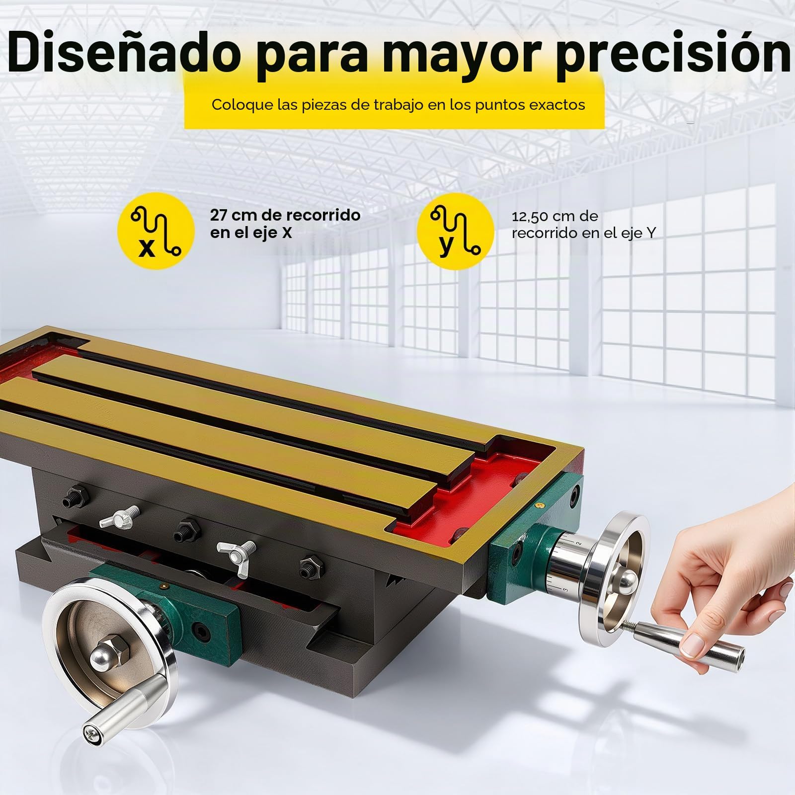Mesa de fresado en cruz, mesa de coordenadas para taladrar y fresar precisos, mesa de fresado ajustable, mesa de fresado, taladro, fresadora de mesa de 2 ejes, para taladros, fresadoras