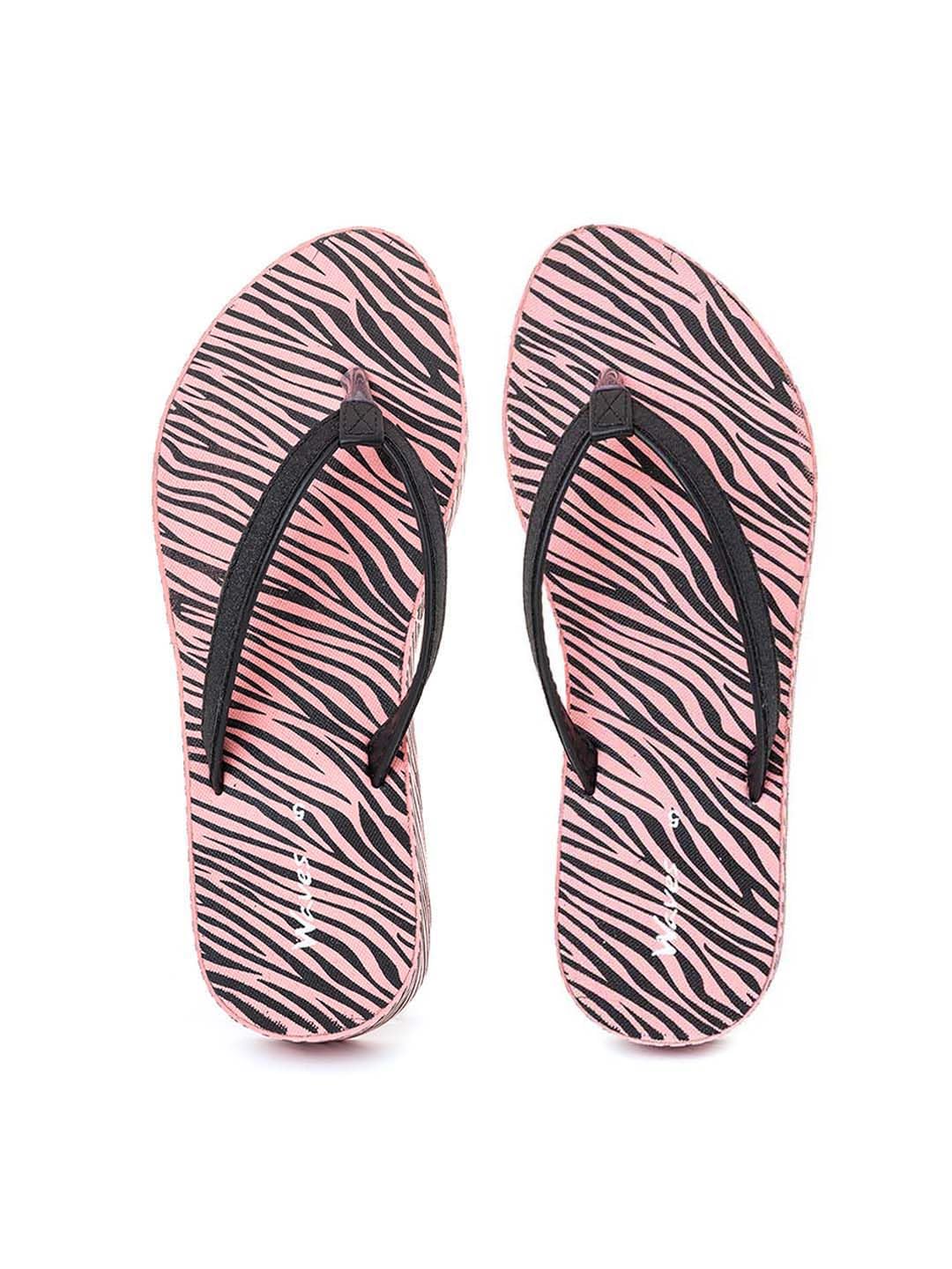 Khadims Waves Pink Platform Heel Casual Slippers for Women (7281775) (B0BXXPF5PB) Amazon Price History, Amazon Price Tracker
