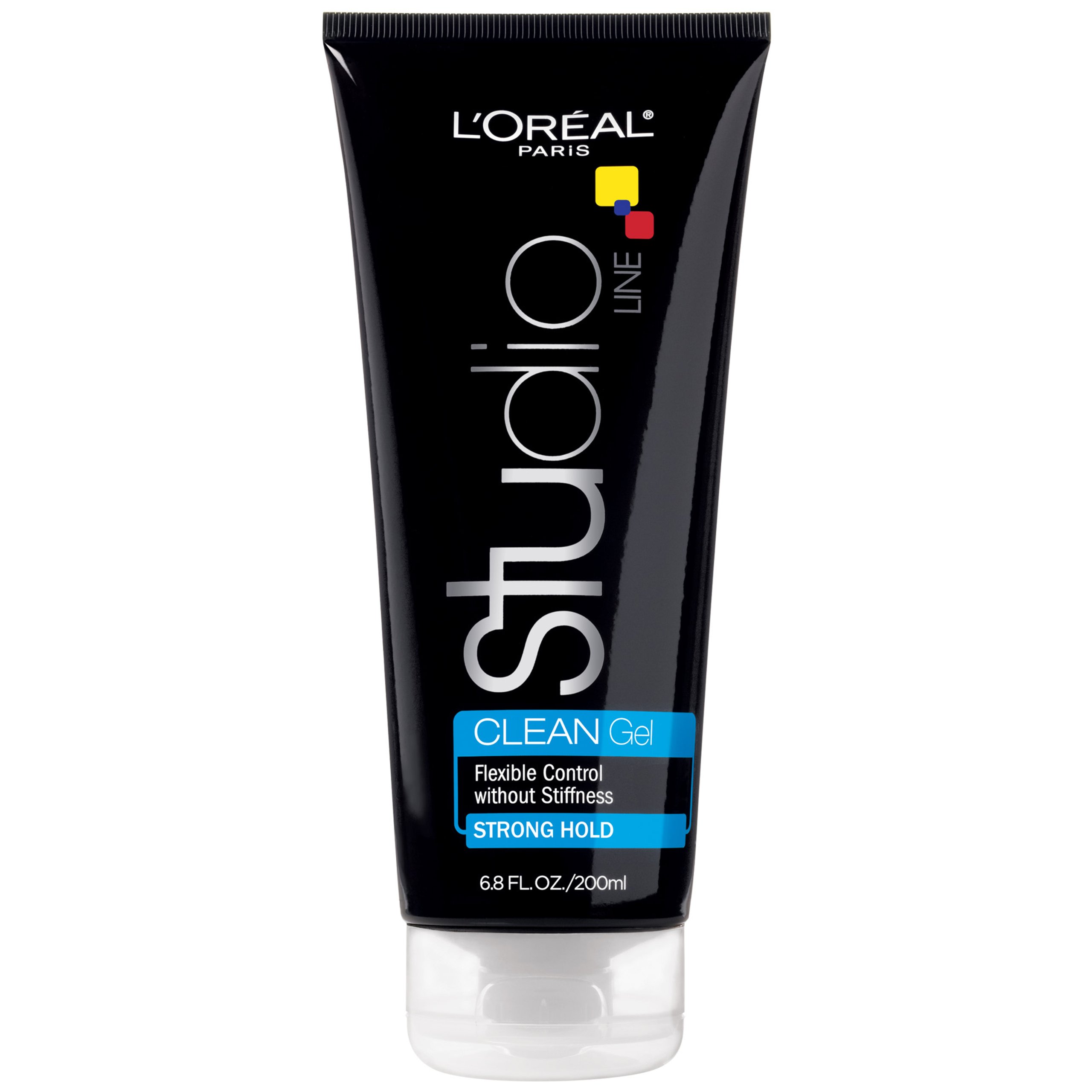 L'Oréal Paris Studio Line CLEAN Hair Gel, Strong Flexible Hold, No