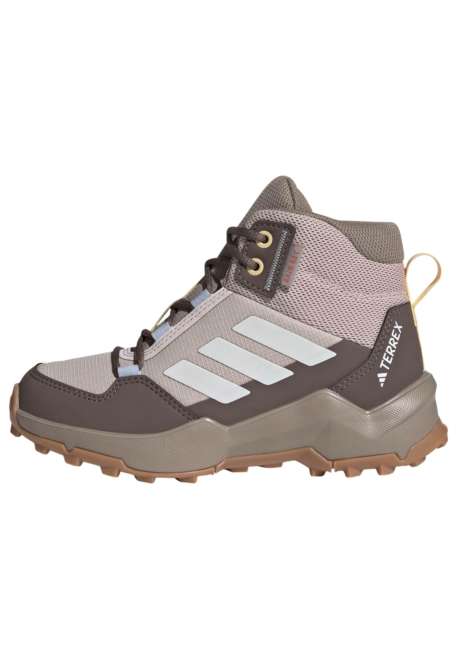 adidas Unisex Kinder Terrex AX4R MID RAIN.RDY Hiking Shoes, Blush pink/Off White/Ice Tangerine, 36 2/3 EU