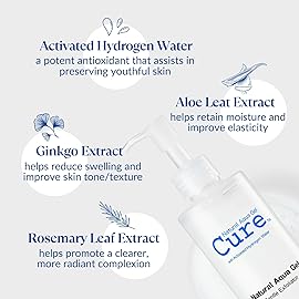 Cure by Toyo | Aqua Gel Gentle Exfoliator | Clear and Softer Skin | Non-Abrasive Face and Body Cleanser | Sensitive Skin | 2 Pack