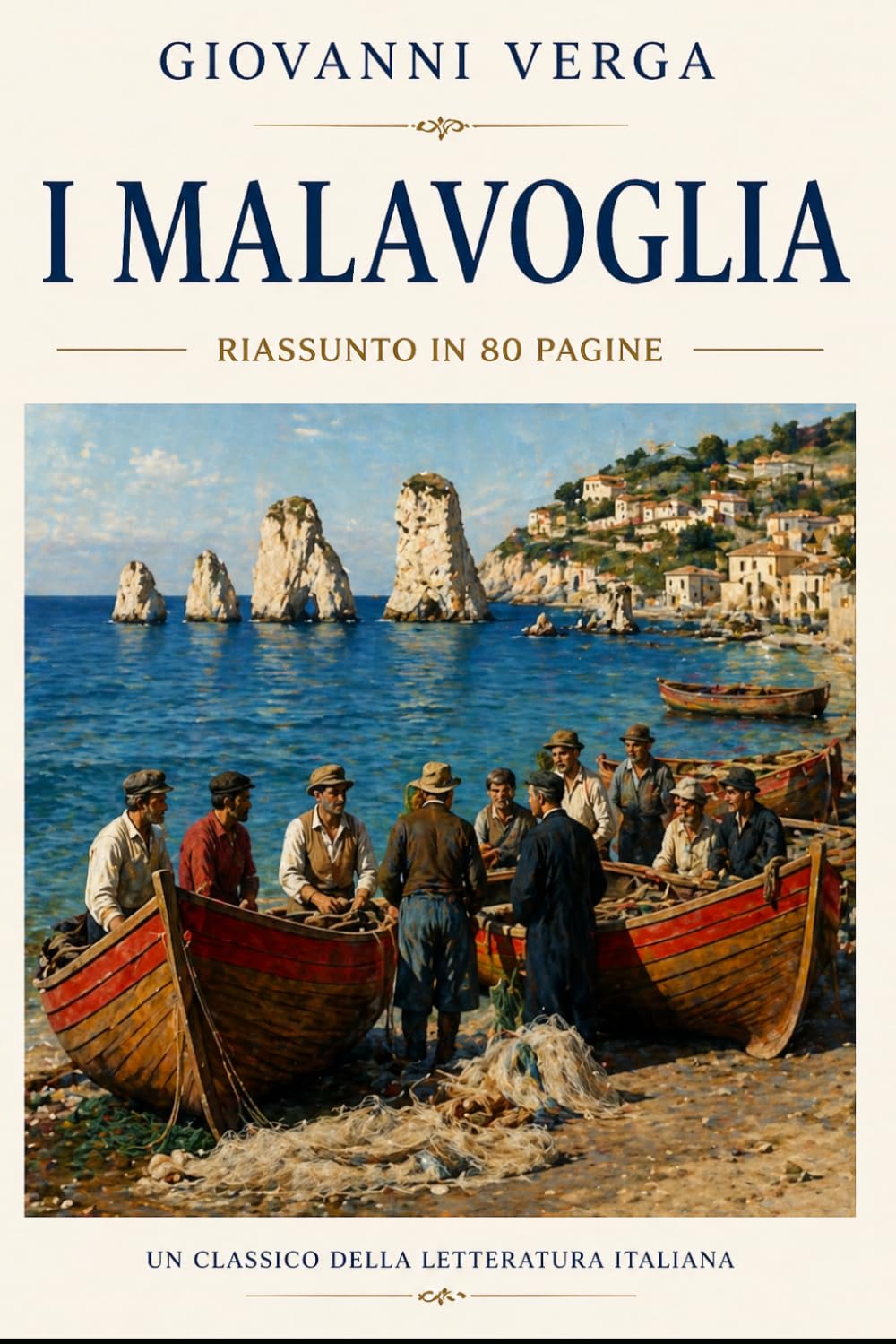 I MALAVOGLIA: Riassunto in 80 pagine (struttura originale)