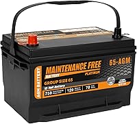 Vista 10 de Batería automotriz AGM de arranque y parada de tamaño grupal 24F, batería recargable de coche 12V 70Ah, 710 CCA, 120 RC