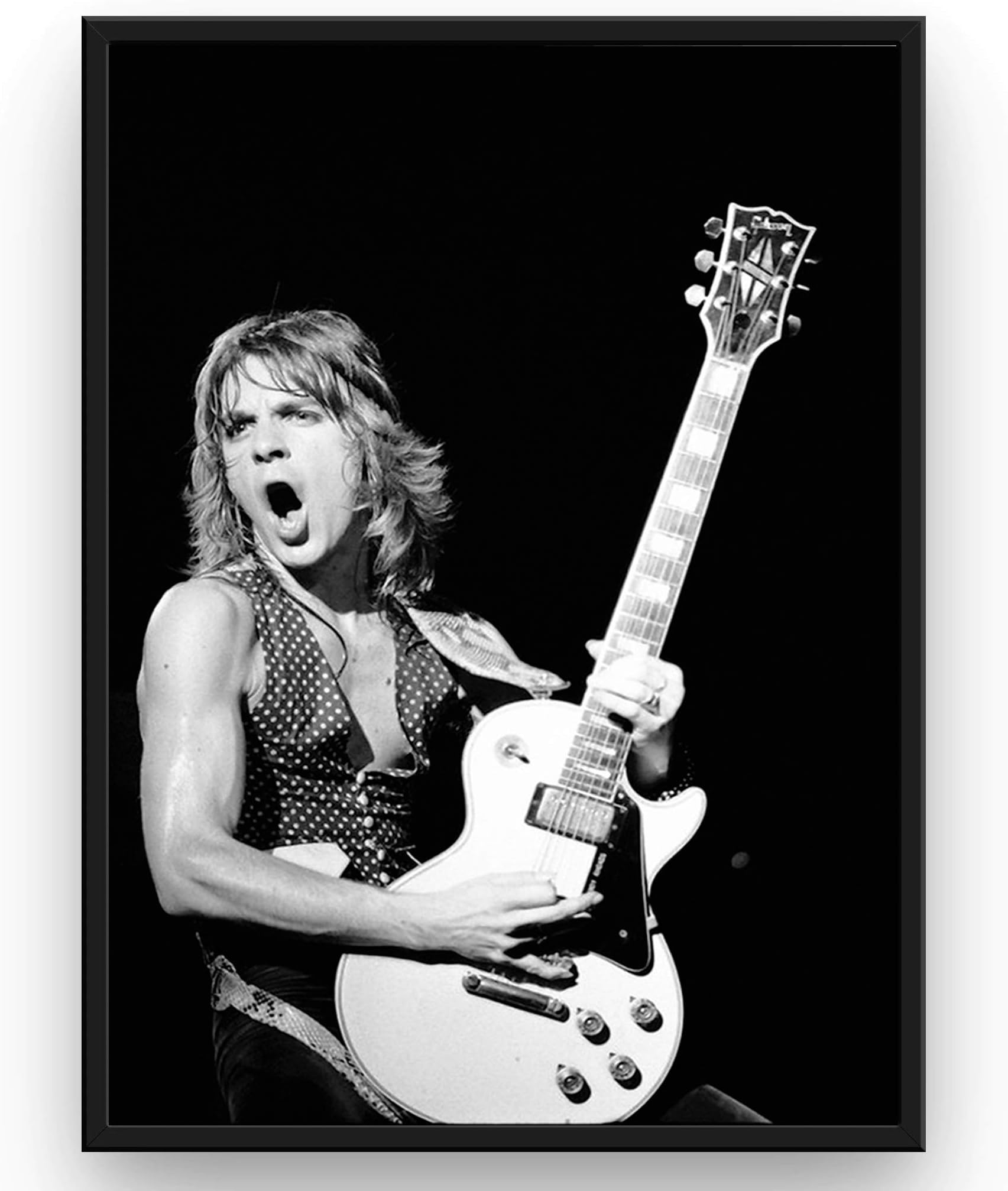 Randy Rhoads 13x19 Poster Quality Black And White Print
