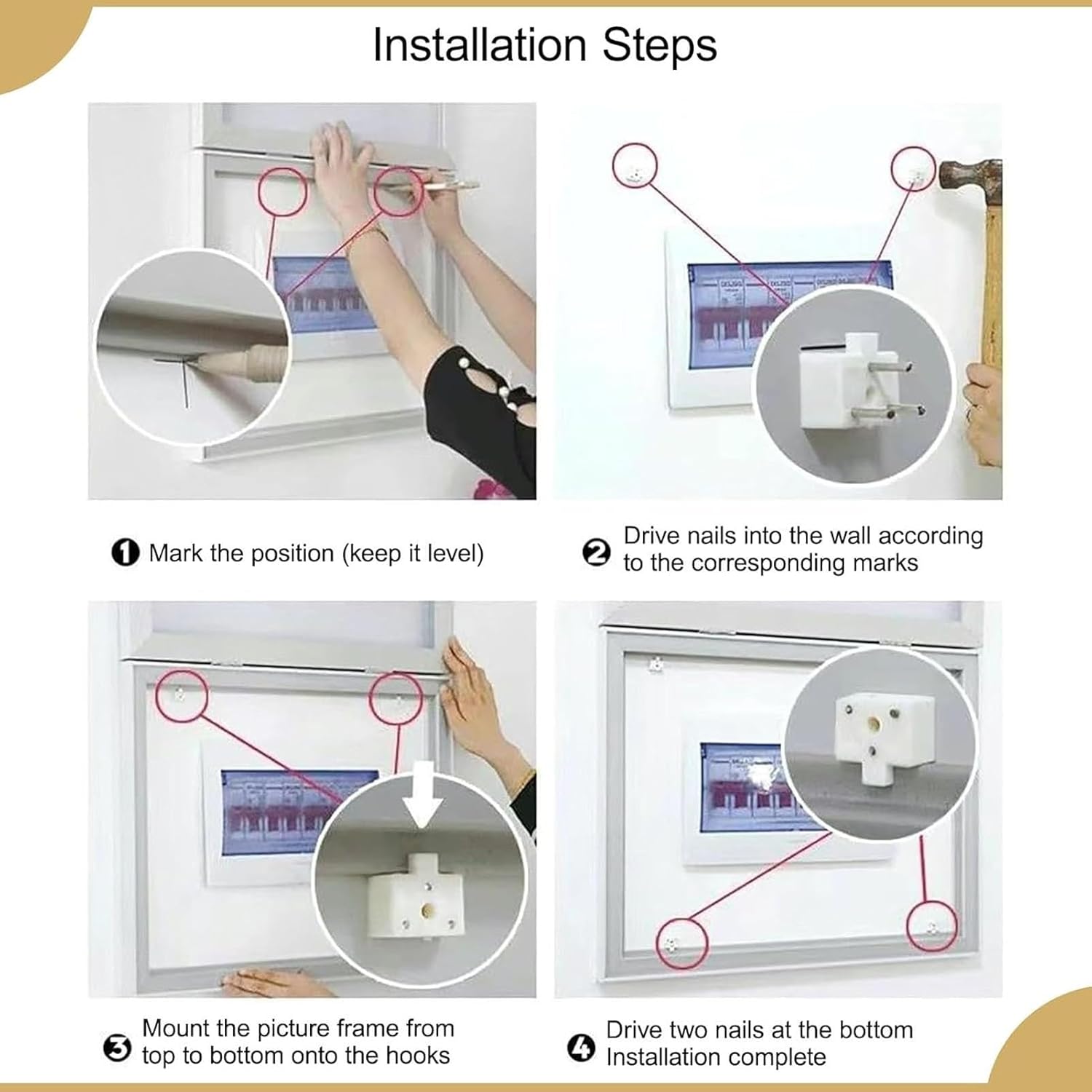 Meter Box Breaker Cover Decorative Painting, Hidden Circuit Breaker Box Cover with Door, Seamless Switchboard Covers Canvas Cabinet, for Home, Restaurant Use(Color 5,18x22in/45x55cm)