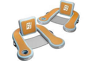 2 Pack Inflatable Floating Chair