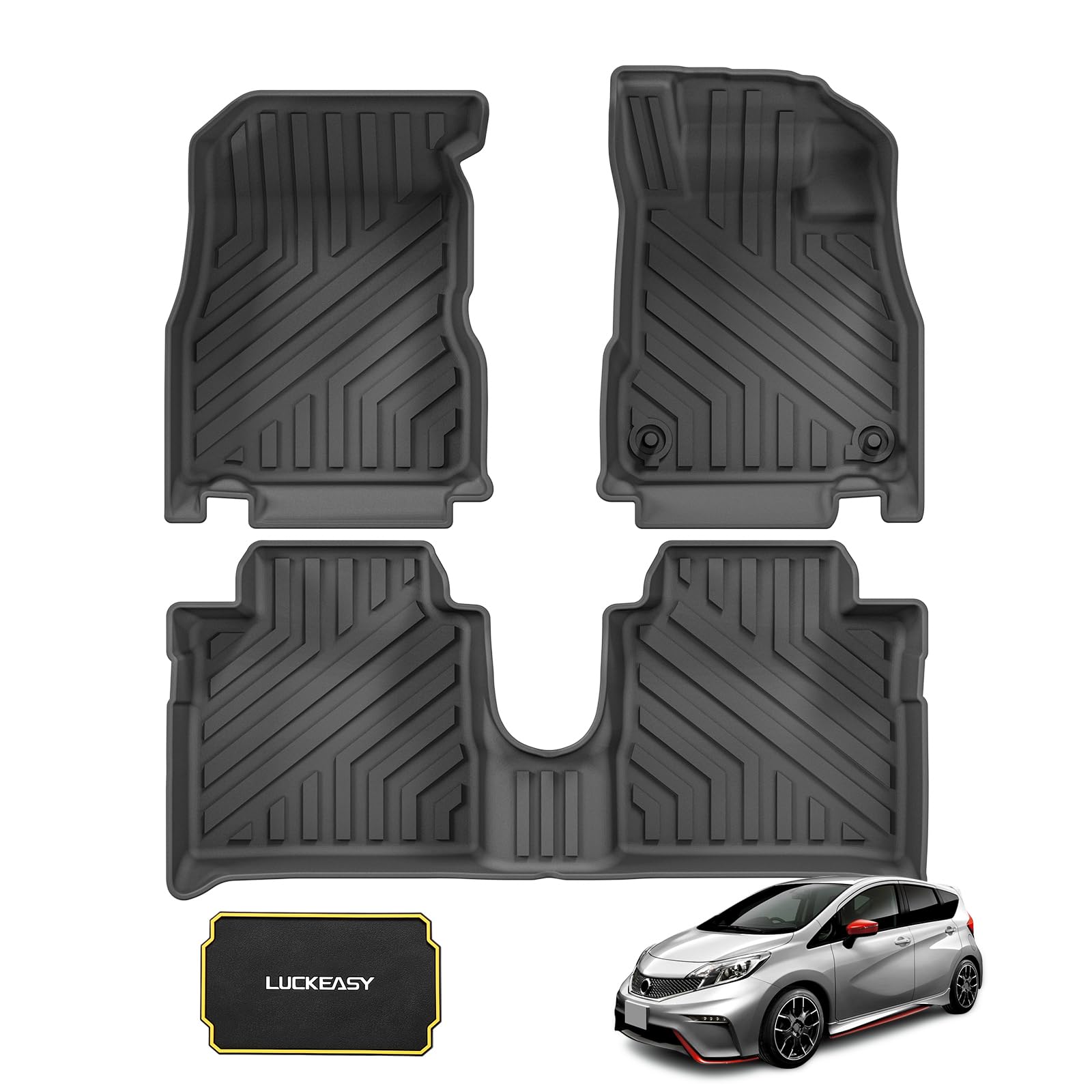 Amazon | LUCKEASY ニッサン ノート E12 前期 専用 フロアマット 3D 