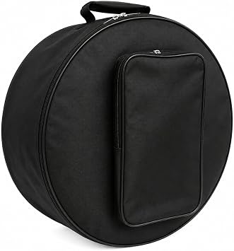 Waterproof Oxford Snare Drum Bag,15.7inch Drum Backpack Case with Adjustable Strap Drum Case Portable Protective Cover Drum Storage Case Percussion Instruments Accessories for Travel Transport Black