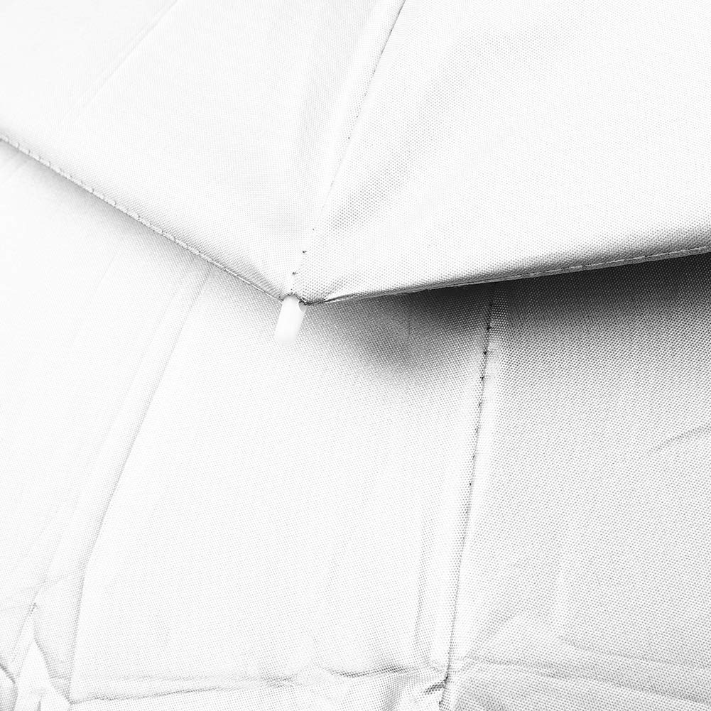 Double Layer Foldable Hands Free Umbrella, Umbrella Hat, Adjustable Tea Picking Rainy Day Sunny Day Farming for Fishing Photography(default)