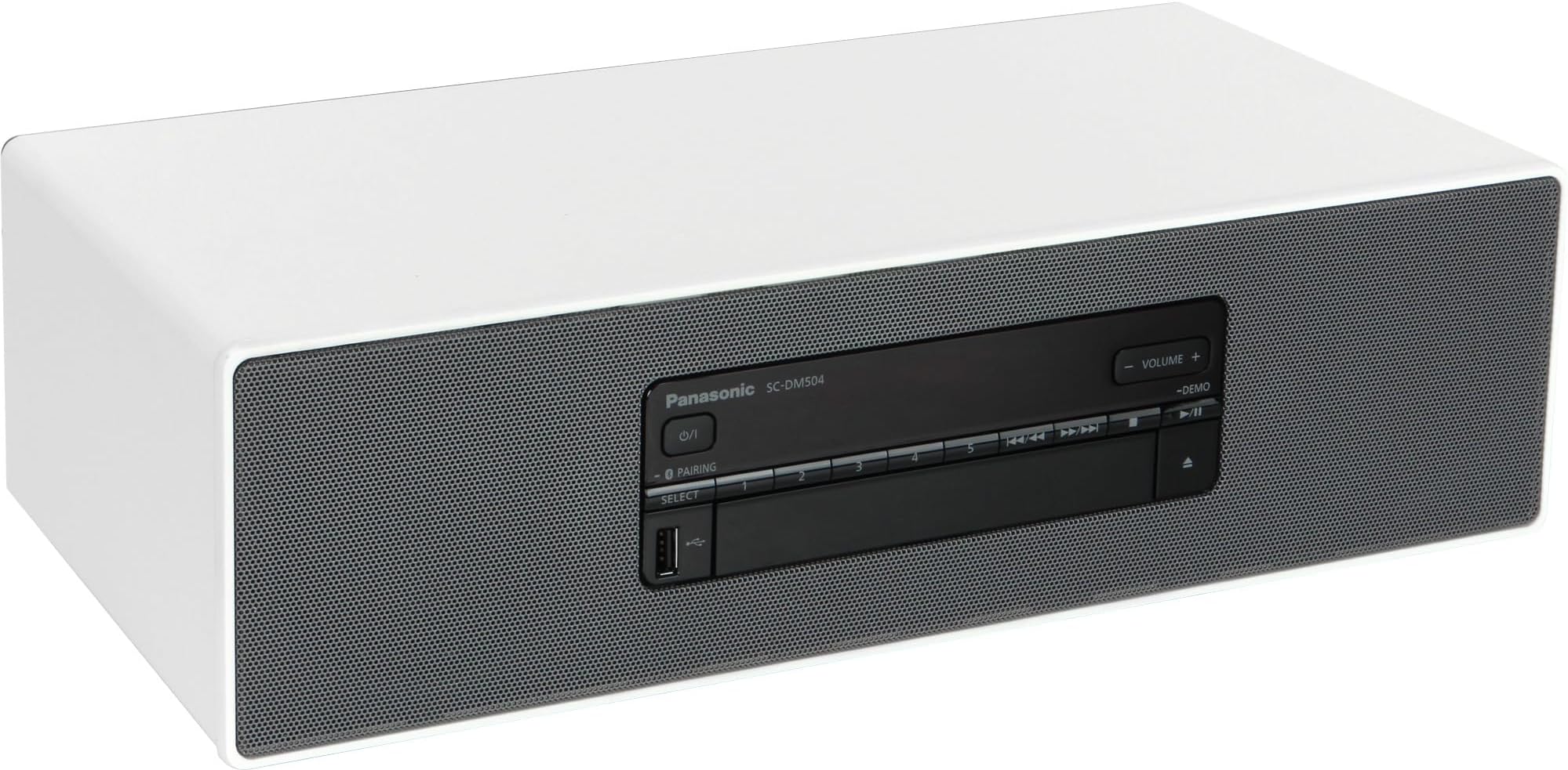 PanasonicSC-DM504EG-K Micro Hi-Fi System In Black, 40 Watt RMS, Digital Radio DAB+, CD, FM Radio, Bluetooth, USB, AUX