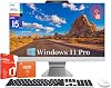 ASUS 2025 All-in-One Desktop, 23.8 FHD Touchscreen, Intel 10-Core i5-1235U, Intel Iris Xe Graphics, 16 GB RAM, 512 4B SSD, Wi-Fi 6, 720p Camera, Windows 11 Pro, Office Lifetime, wRH-Accessories