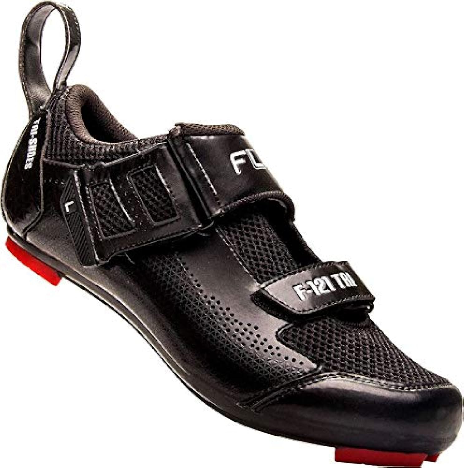 Shoes: F-121 Triathlon Shoe in Black-BLACK -44