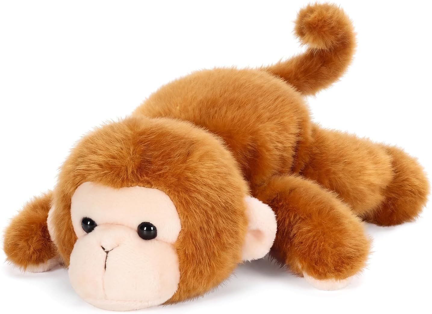 PEACH CAT Monkey Stuffed Animal Cute Plushies Birthday Gifts for Kids