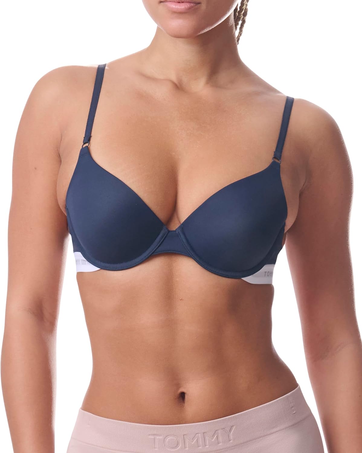 Tommy Hilfiger Womens Microfiber Push Up Bra 2-Pack - Image 2