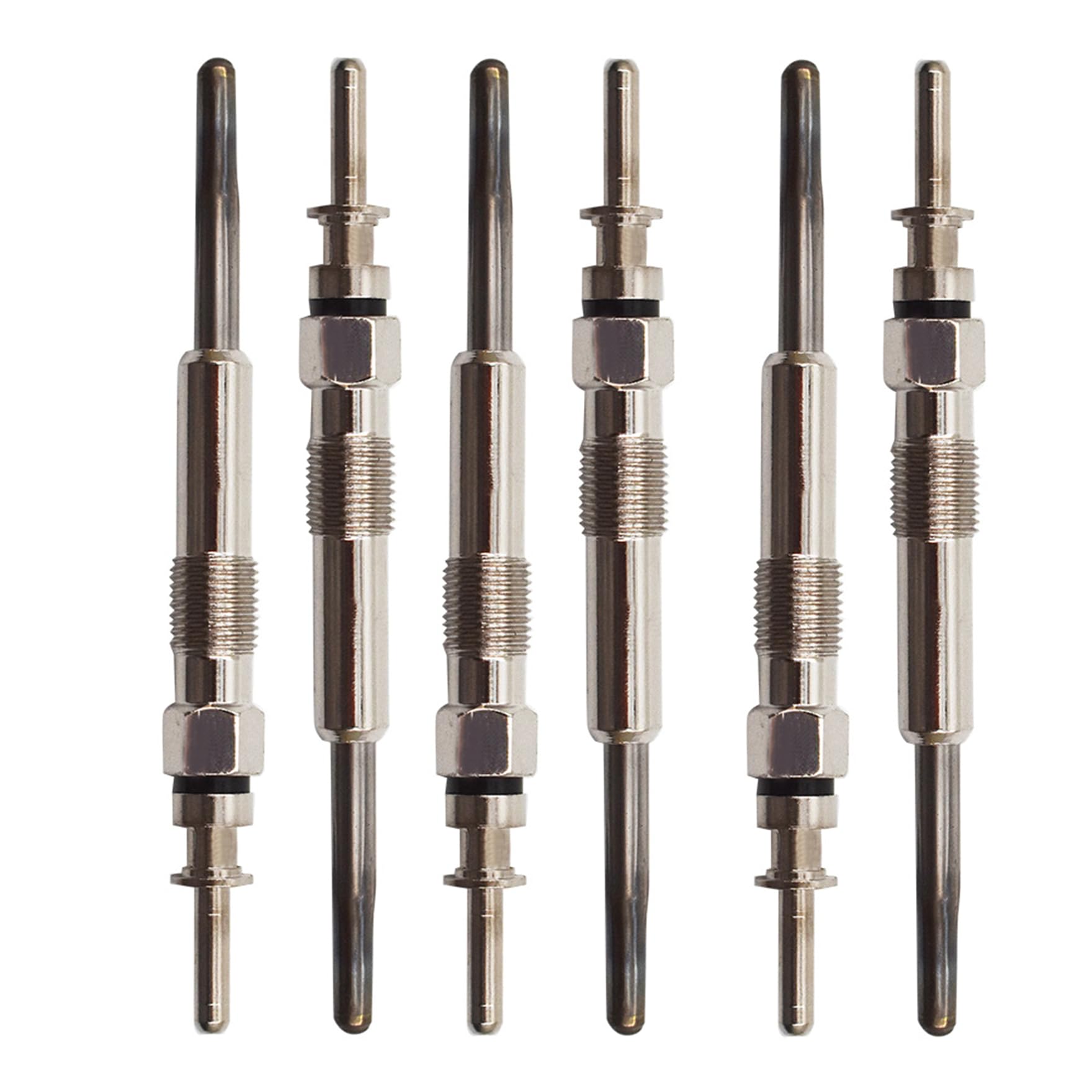 Lot de 6 bougies de préchauffage pour voiture