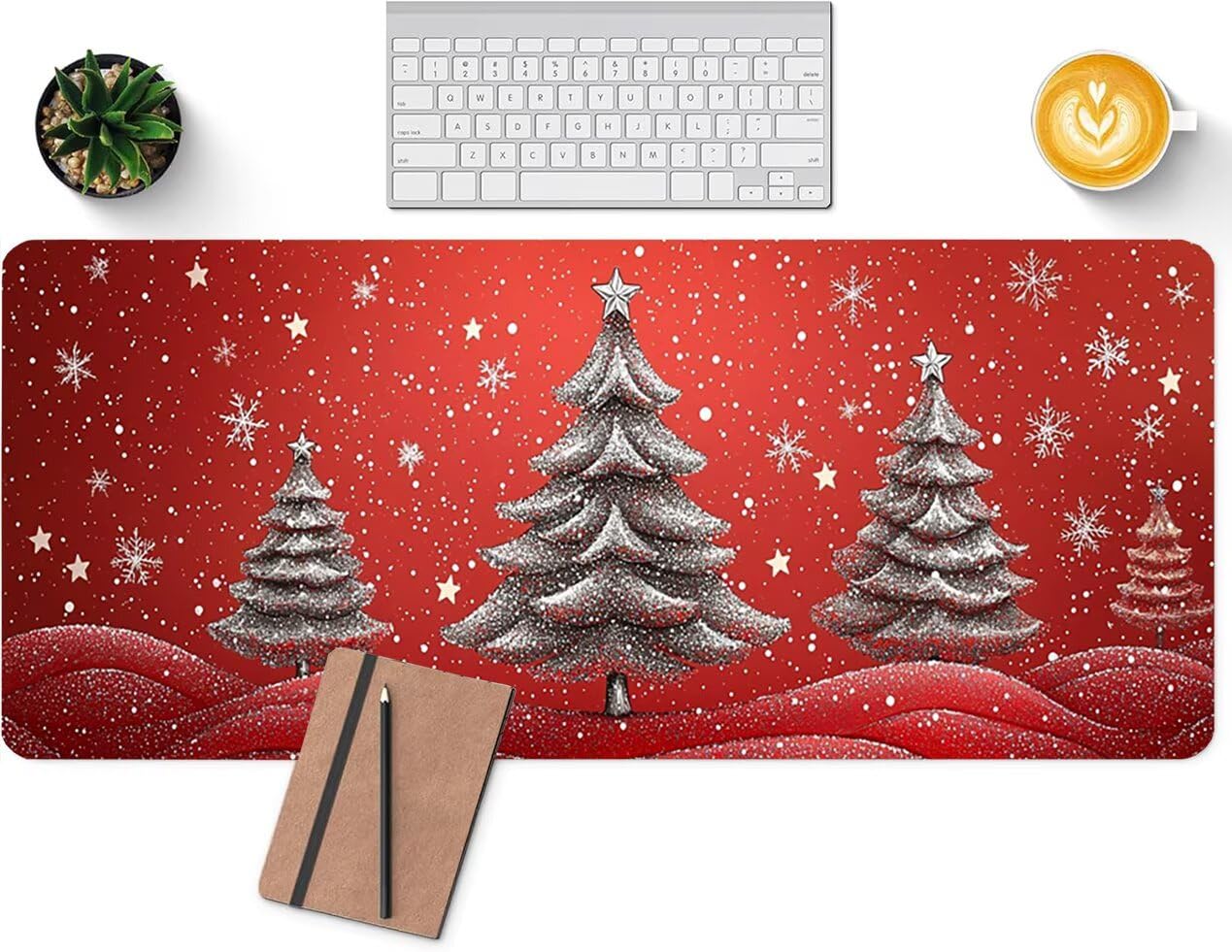 Générique Xlccaioo Noël Gaming Tapis De Souris XXL 100x50cm XC-2409