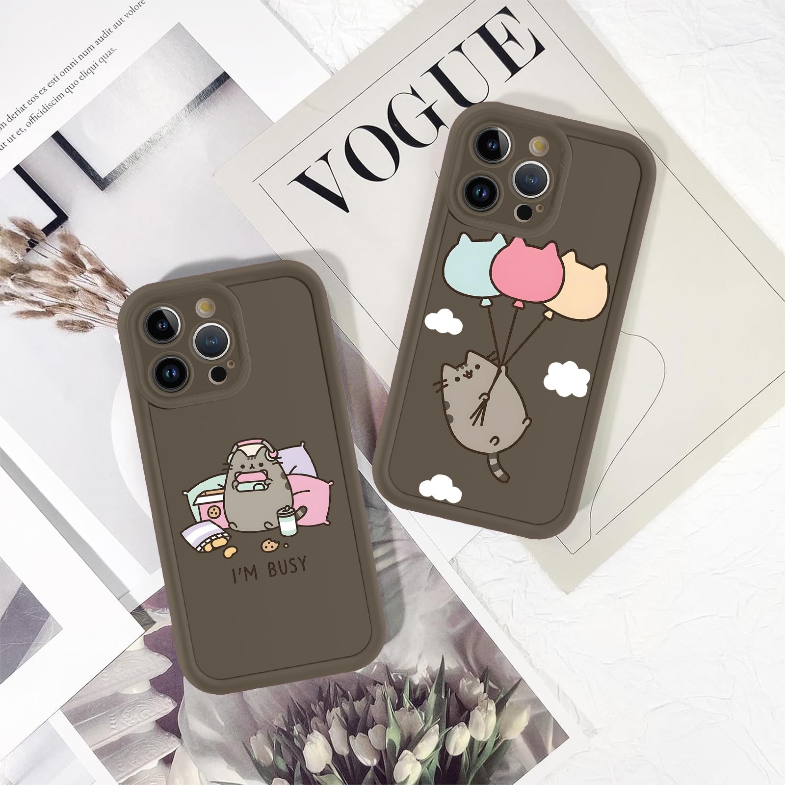 Yimctoie 2 Pièces Coque pour iPhone 14 Plus 6.7