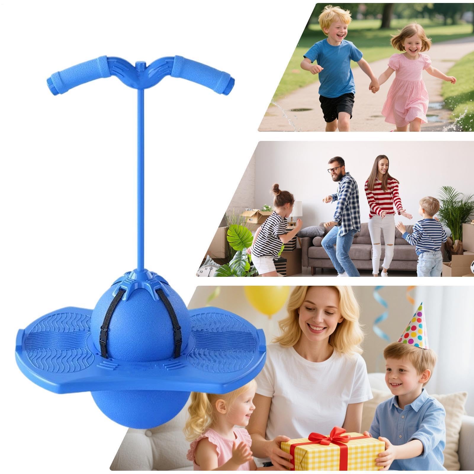 Palla da salto - Palla leggera per divertirsi, palla da allenamento per equilibrio e salto - per adulti adolescenti bambini interni casa giochi all'aperto