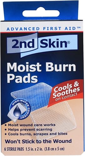 Spenco 2 nd Skin húmeda Burn Pads., 47-001, 1, 1
