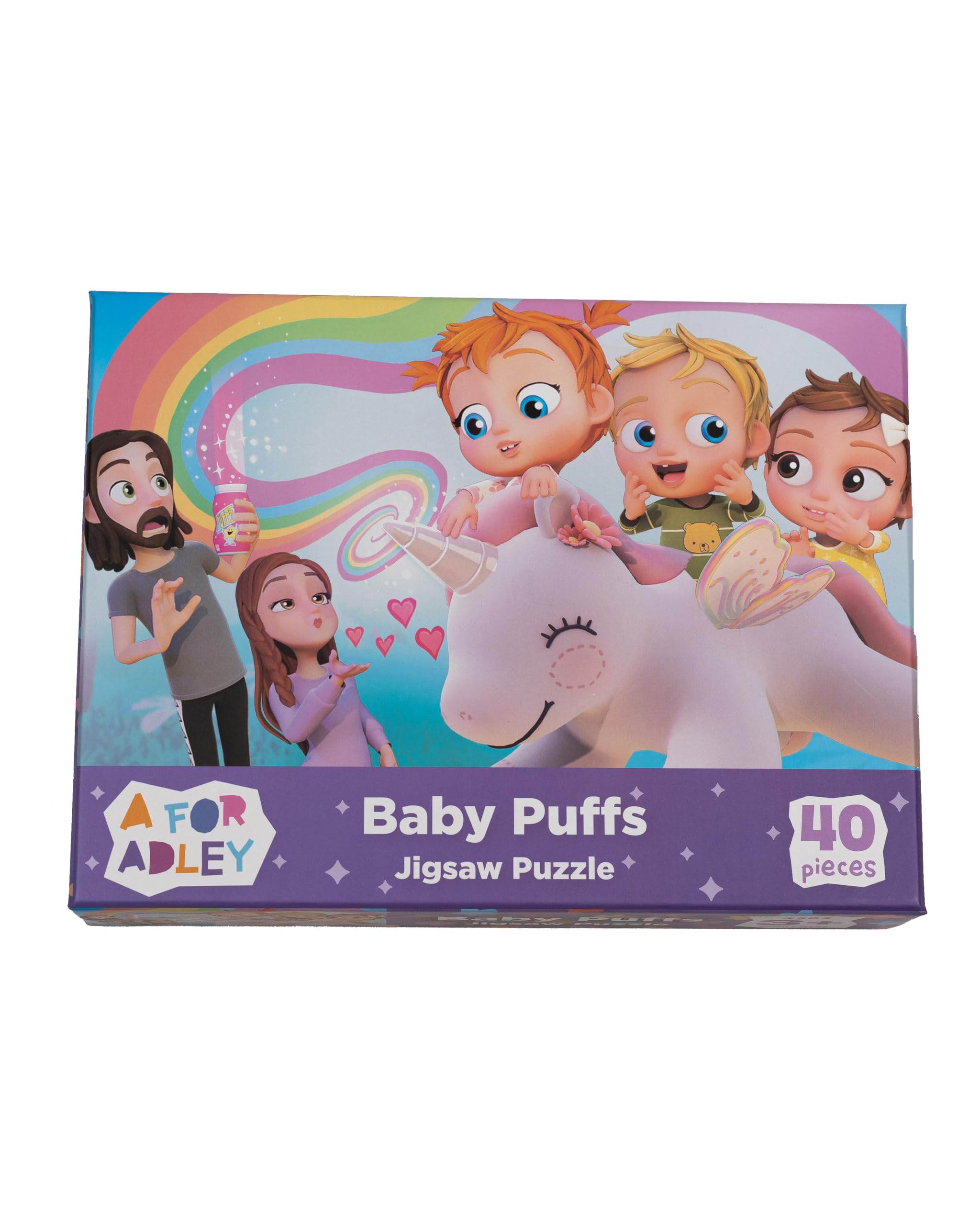 A FOR ADLEYOfficial Merch Puzzle, Crazy Babies with Baby Puffs Jigsaw Puzzle