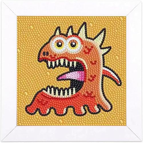 Miniatura 4 de Junrife Kits de manualidades de diamantes 5D para niños, kits de pintura por números, calcomanías de mosaico, el mejor regalo para niñas de 8 a 12