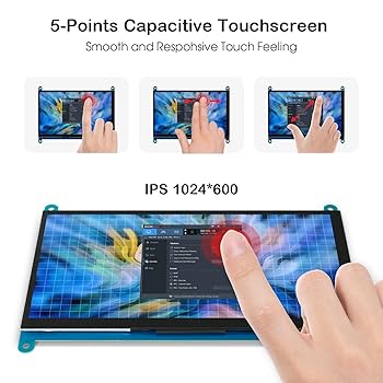 Amazon.co.jp: ELECROW 7インチ タッチスクリーン モニター 1024