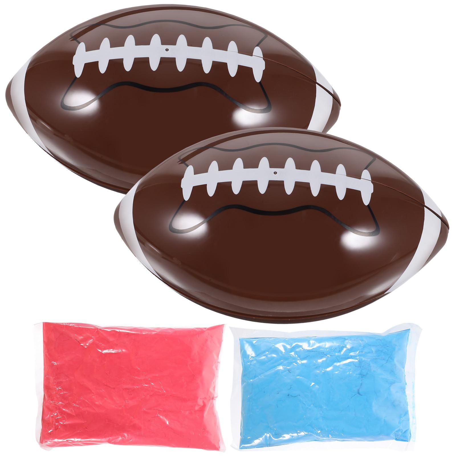 FOMIYES Pallone Gender Reveal Polvere Colorata per Festa Shower, Materiale Plastico, Funzione Semplice per Rivelazione Genere in Scenario Party