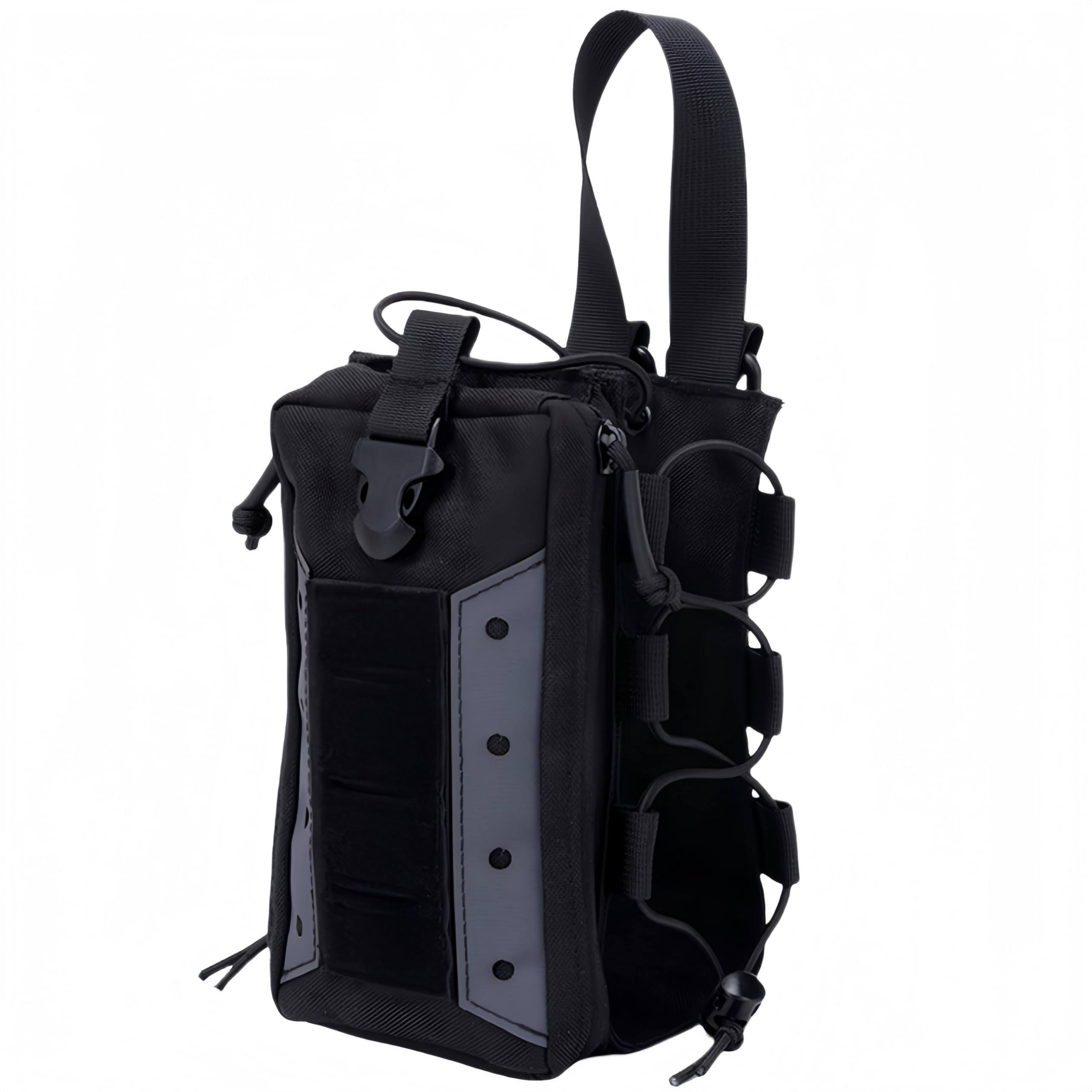 Gexgune Military Tactical Molle Water Bottle Pouch - 900D Nylon Hydration Holder for Camping, Hiking, Hunting | Fits Flashlights & Gear (Black) โ image 1
